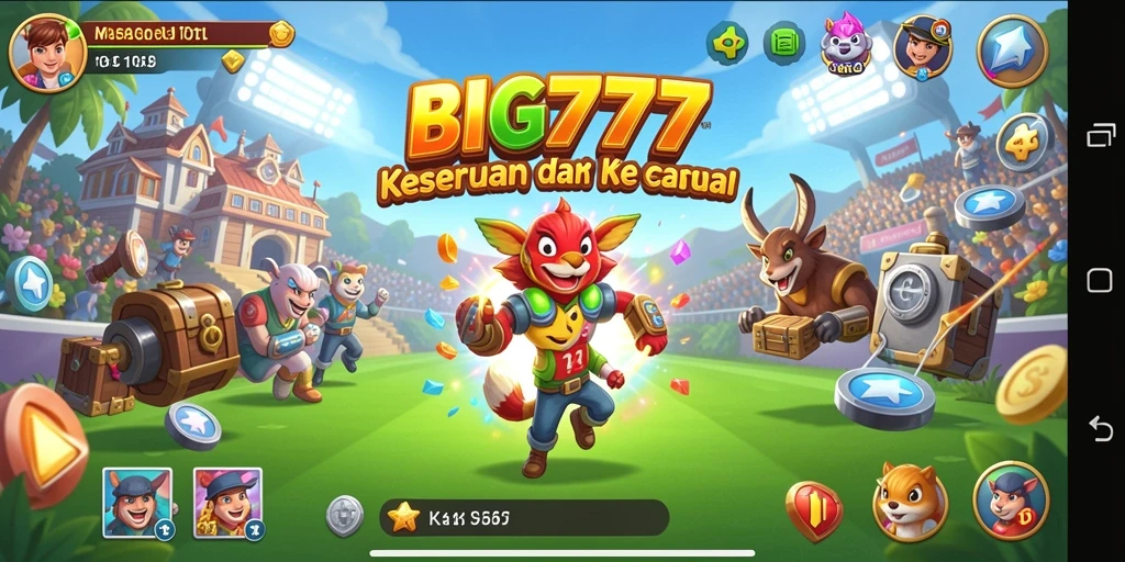 Tampilan menarik dari gameplay BIG777 yang seru dan mendebarkan.