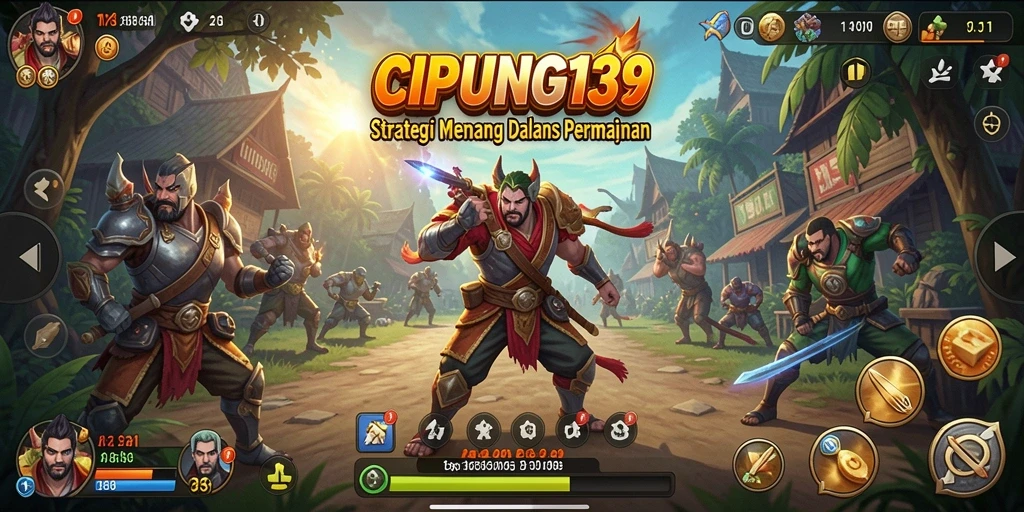 Tampilan gameplay strategis dari CIPUNG138 yang mendebarkan.