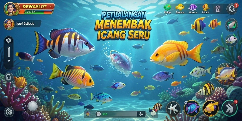 Tangkapan layar DEWASLOT menampilkan aksi menembak ikan yang mendebarkan.