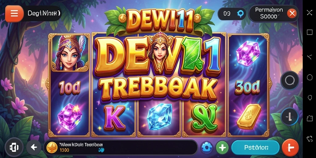 Gameplay menarik DEWI11 dengan berbagai mesin Slot.