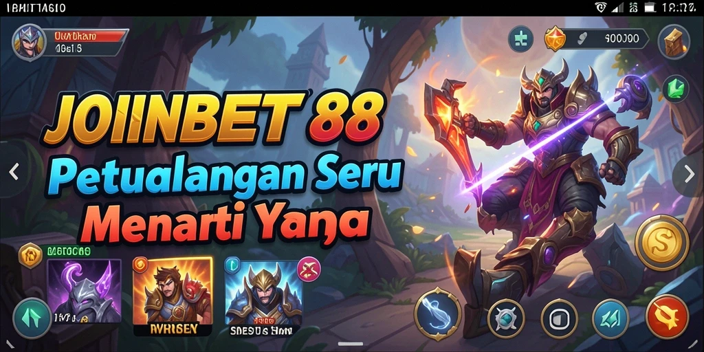 Tangkapan layar dari gameplay menakjubkan JOINBET88 yang menunjukkan eksplorasi dunia.