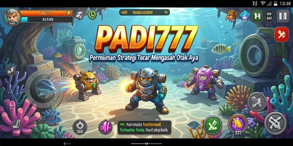 Tampilan gameplay PADI777 yang penuh strategi dan tantangan.