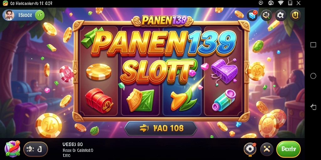 Screenshot gameplay menampilkan keseruan permainan Slot PANEN138.