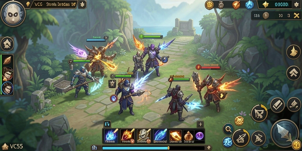 Gameplay menegangkan dan strategi dalam <strong>VC55</strong> yang mendebarkan.