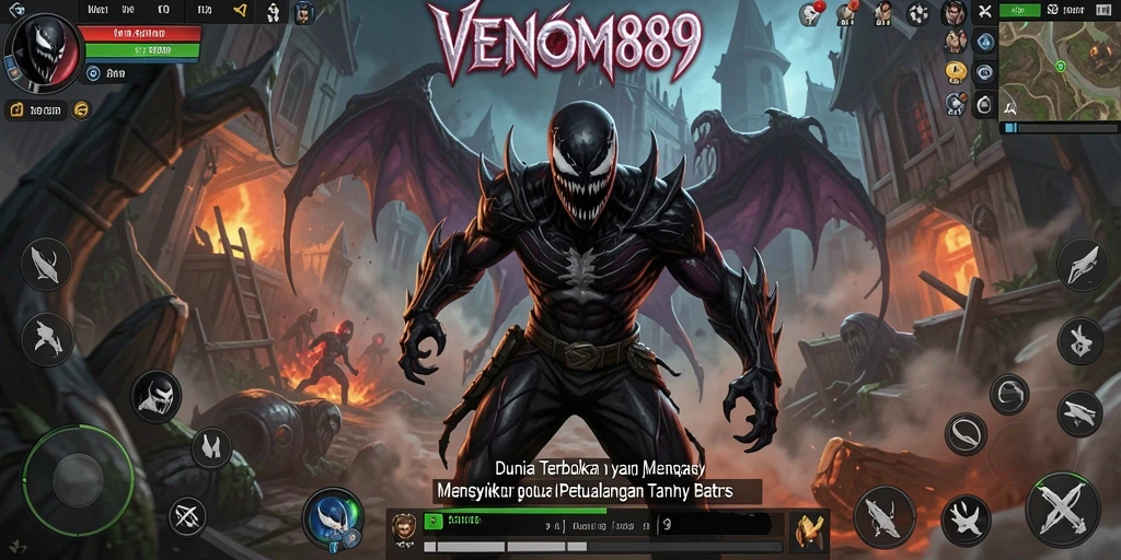 Gameplay Open World VENOM889 yang menakjubkan dan penuh petualangan.