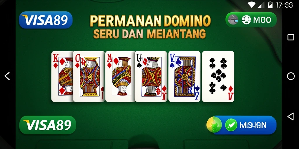 Tampilan gameplay seru dan interaktif di VISA89.